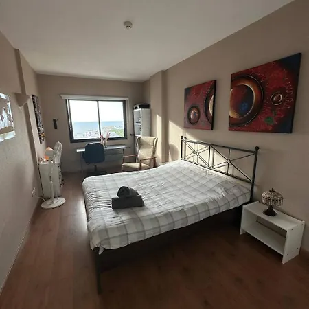 Apto Increible, Acogedor, Luminoso De Ambiente Muy Relajante Con Excelentes Vistas Y Servicios/ Amazing With Sunset Lovely Views 아데제