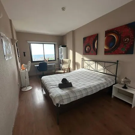 Apto Increible, Acogedor, Luminoso De Ambiente Muy Relajante Con Excelentes Vistas Y Servicios/ Amazing With Sunset Lovely Views 아파트